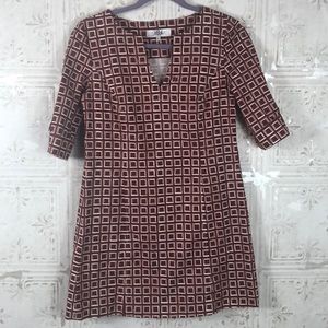 Tibi | Geometric‎ Print Dress